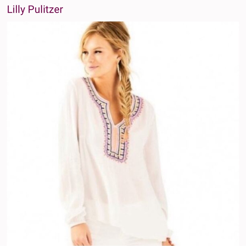 Lilly Pulitzer Dahle tunic top